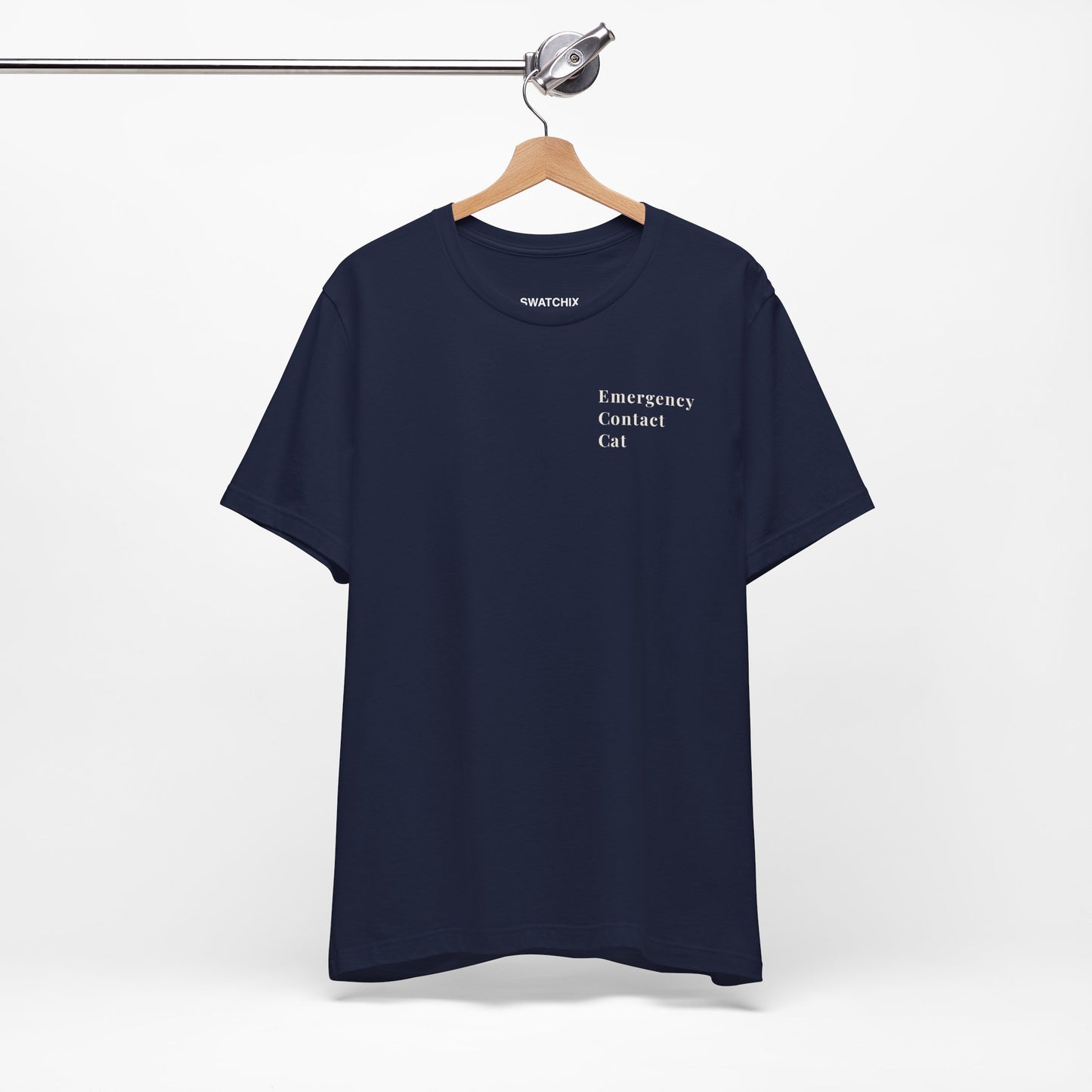 Emergency Contact Crewneck Tee