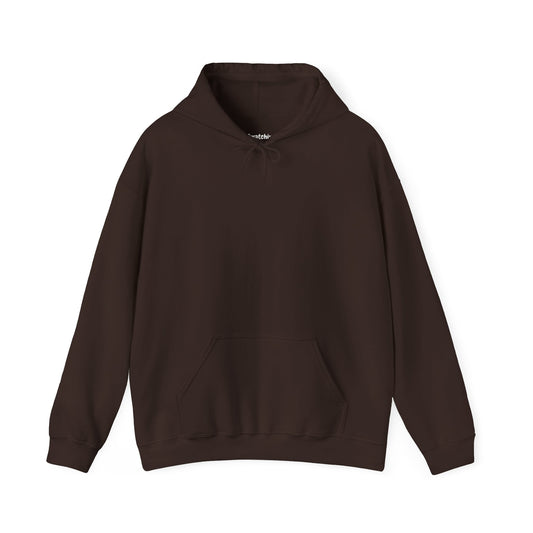 Unisex Hoodie In Dark Chocolate