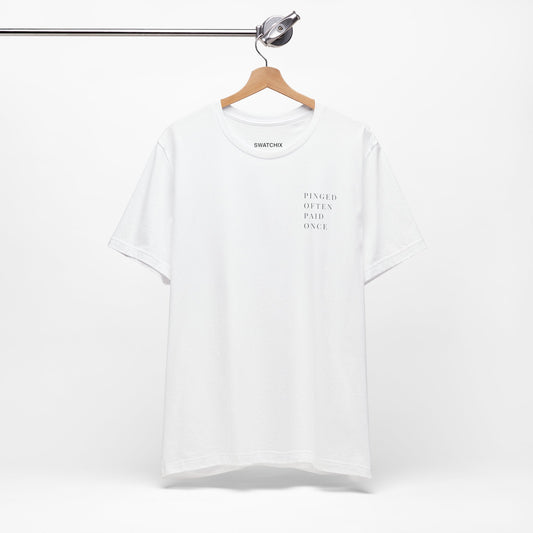 Pinged Often Crewneck Tee