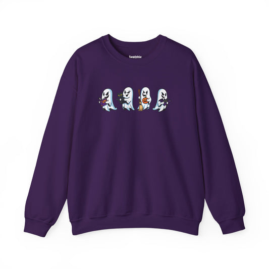 Four Boos Unisex Crewneck Sweatshirt
