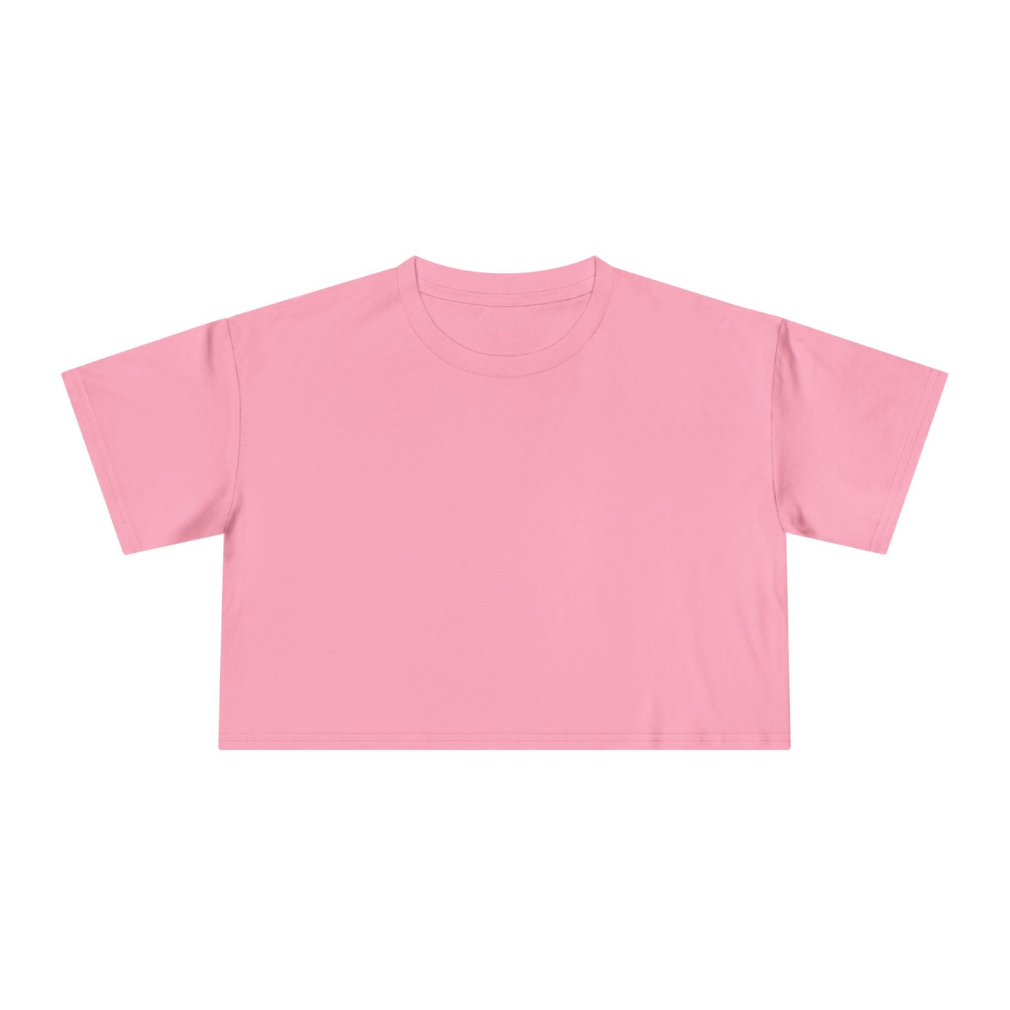 Crop Tee In Bubblegum