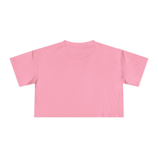 Crop Tee In Bubblegum