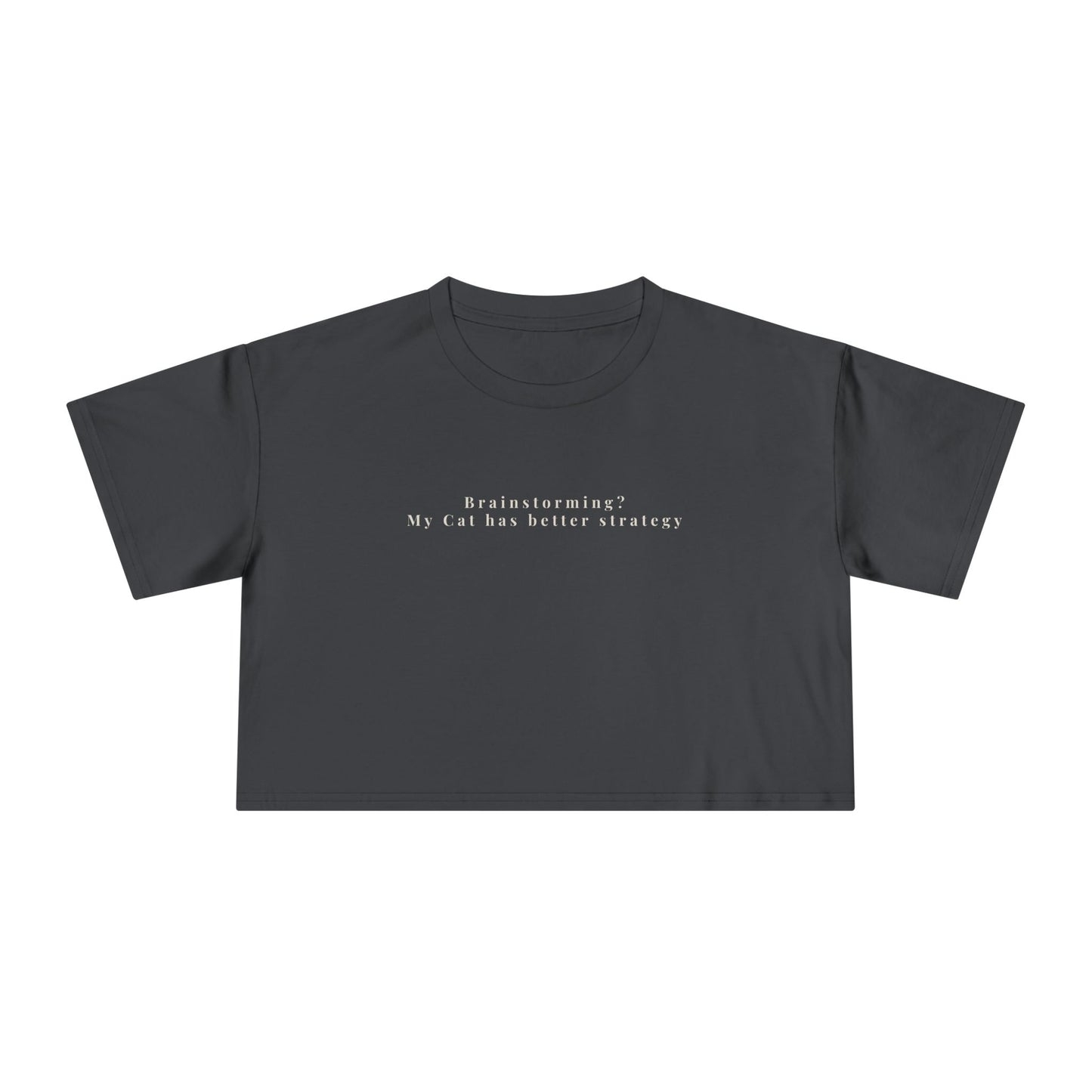 Brainstorming Cropped Tee