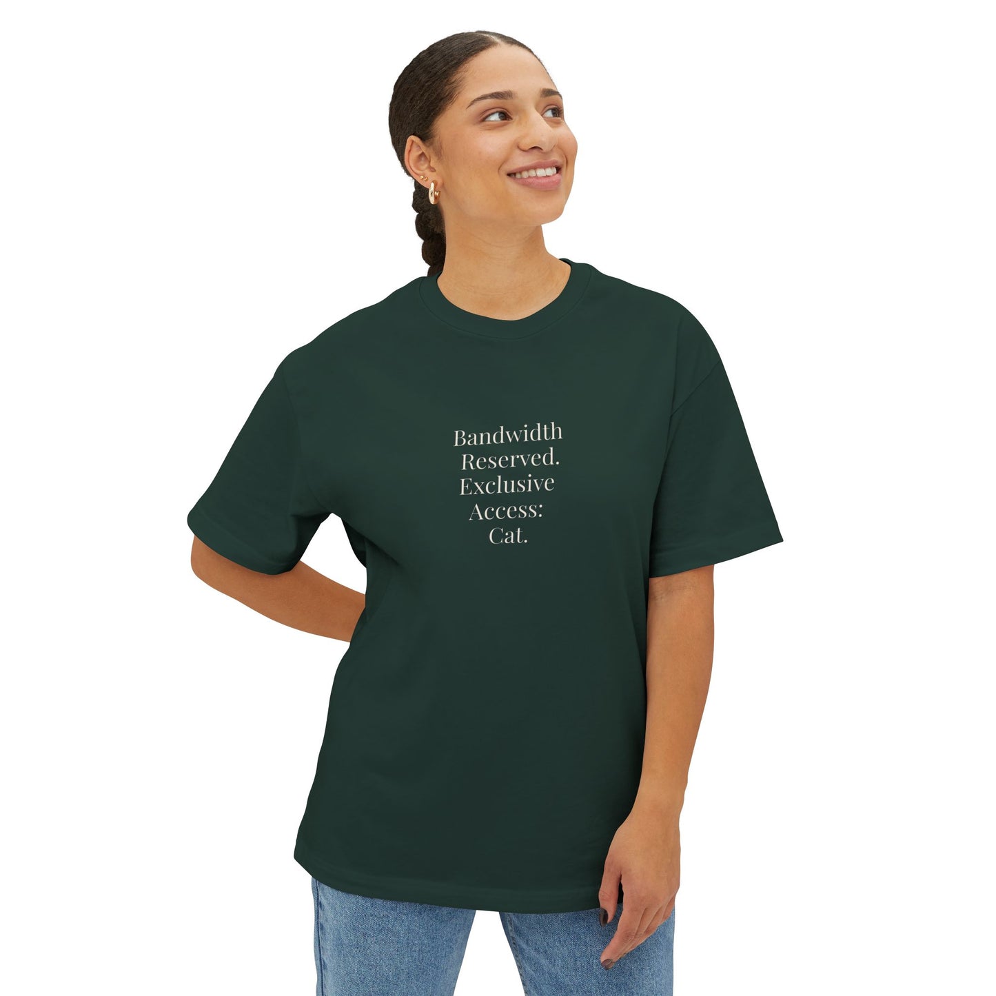 Bandwidth Oversized Tee