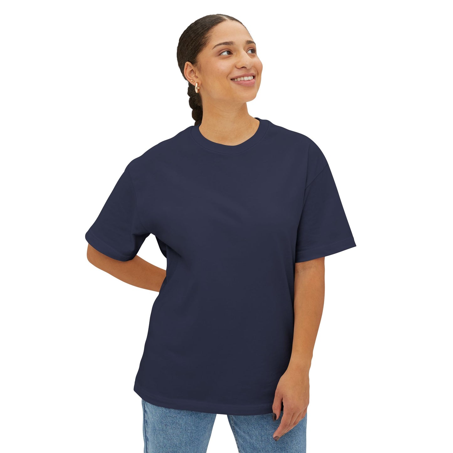 Oversized Tee In Navy