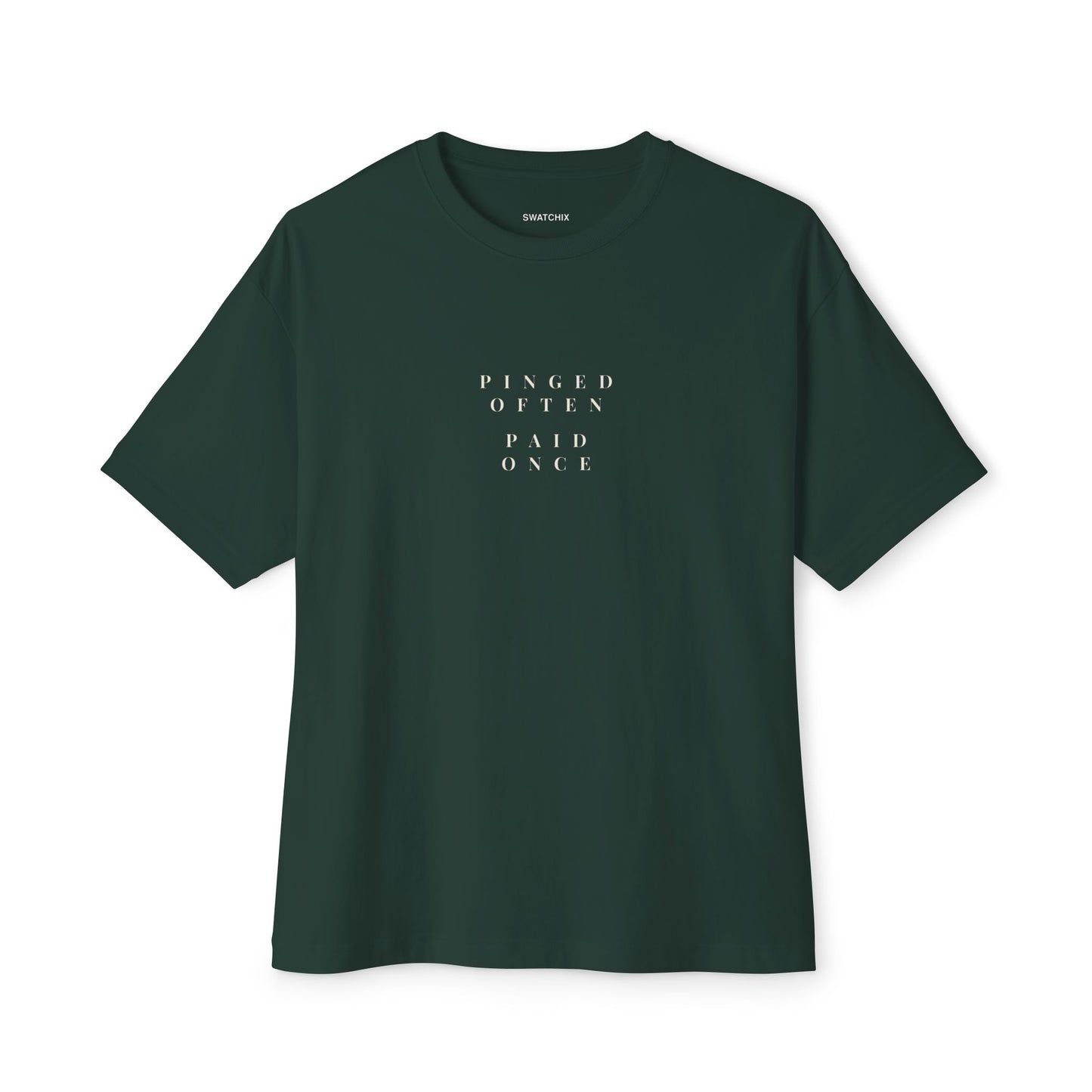 Pinged Often Oversized Tee