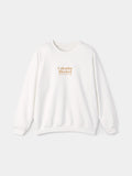 Calendar Blocked Embroidered Sweatshirt