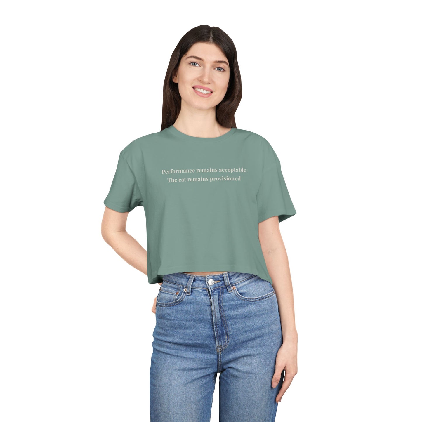 Peformance Cropped Tee