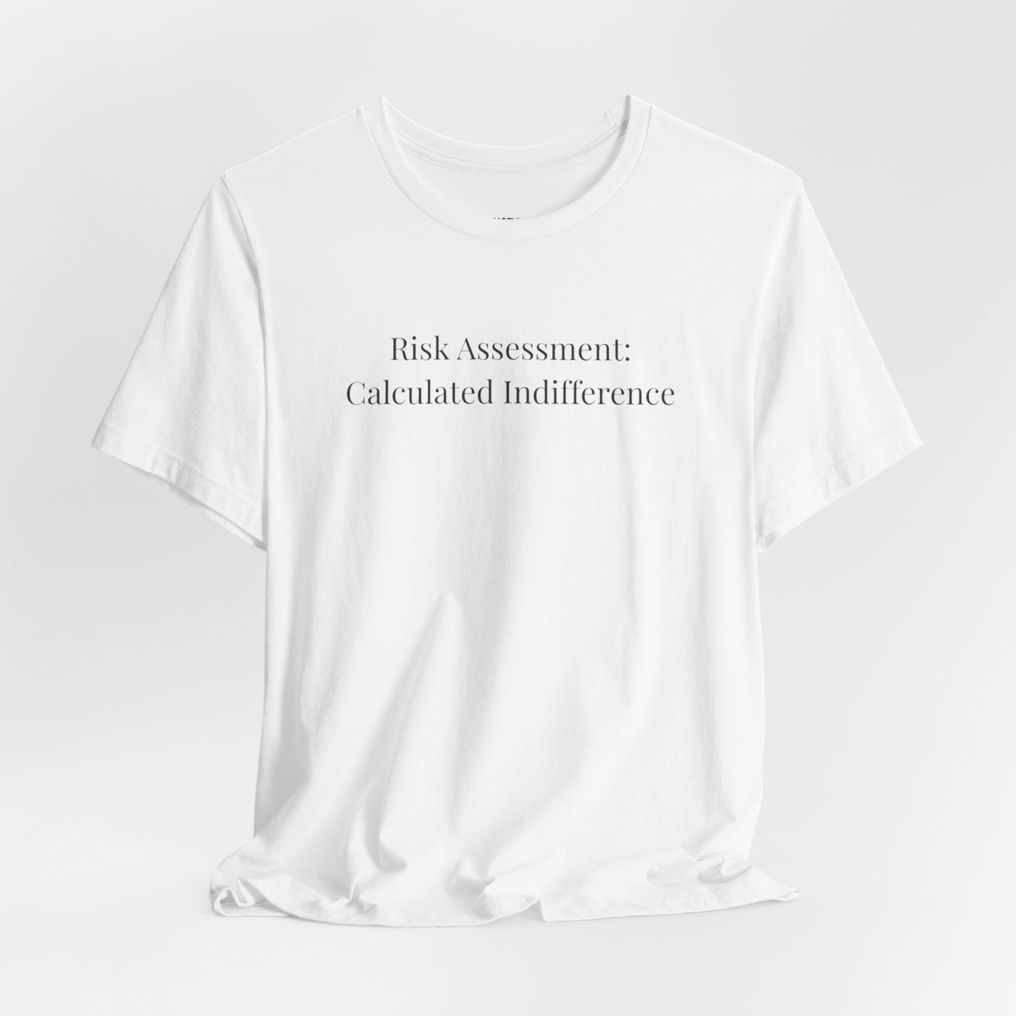 Risk Assessment Crewneck Tee