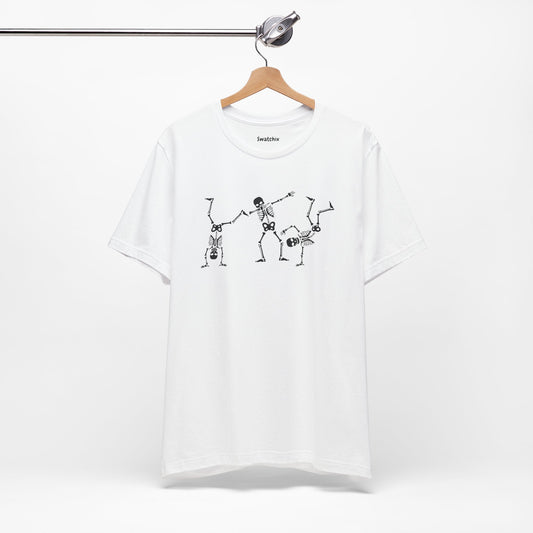 Dancing Skeleton Unisex Crewneck Tee