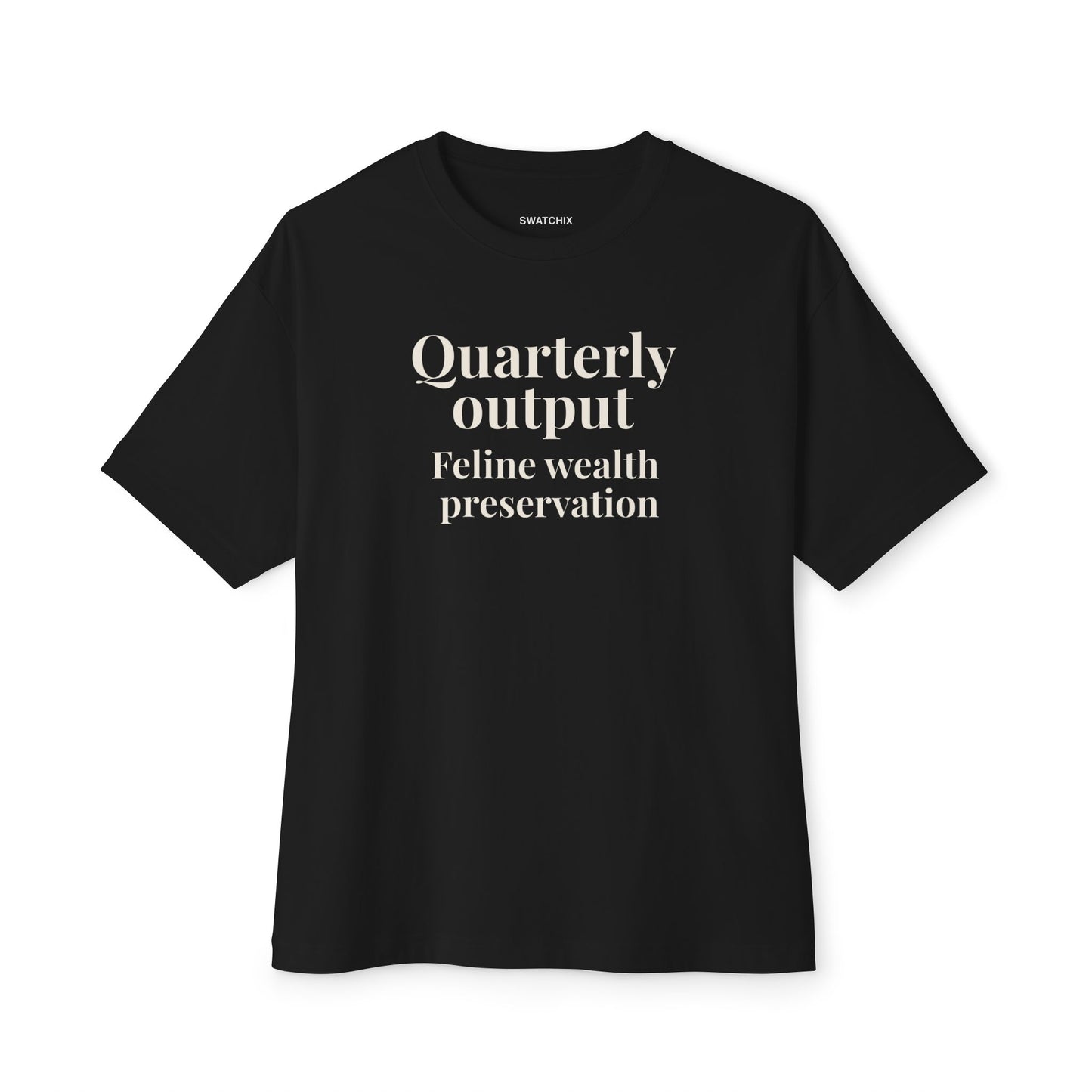 Quarterly Output Oversized Tee