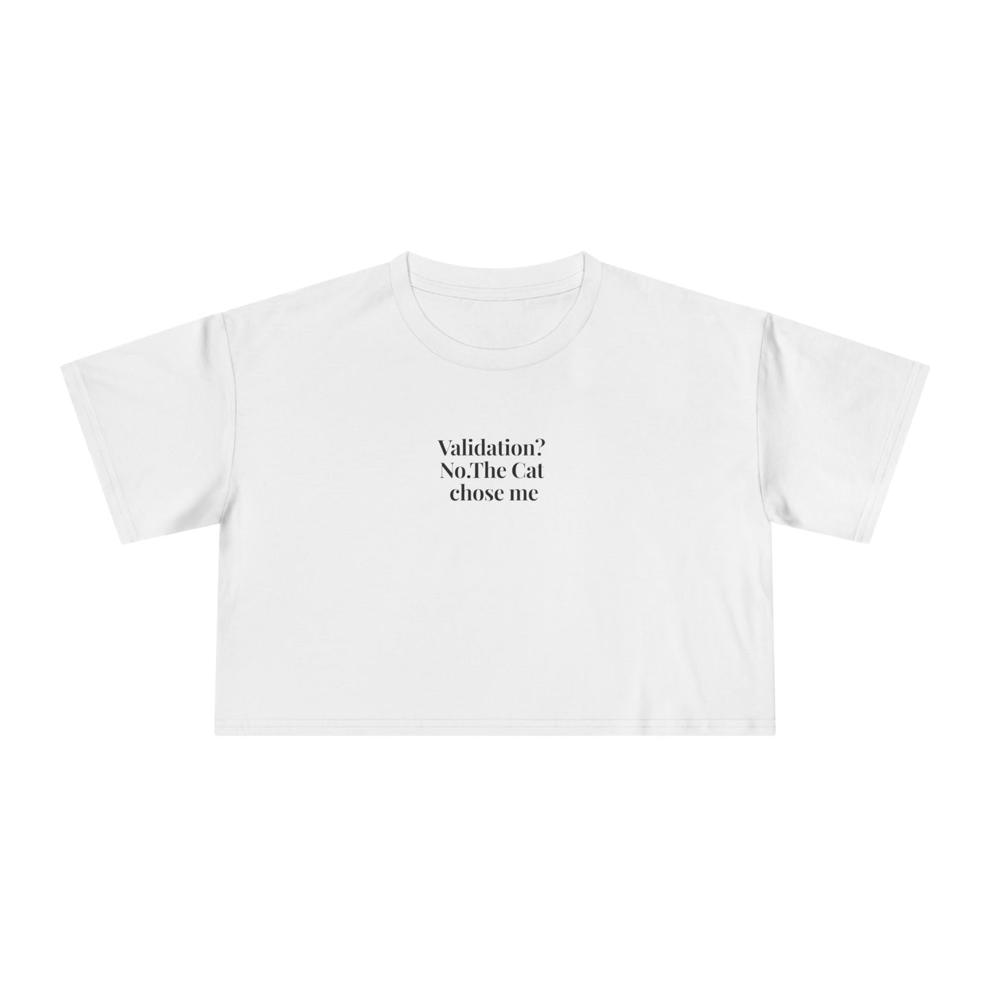 Validation Cropped Tee