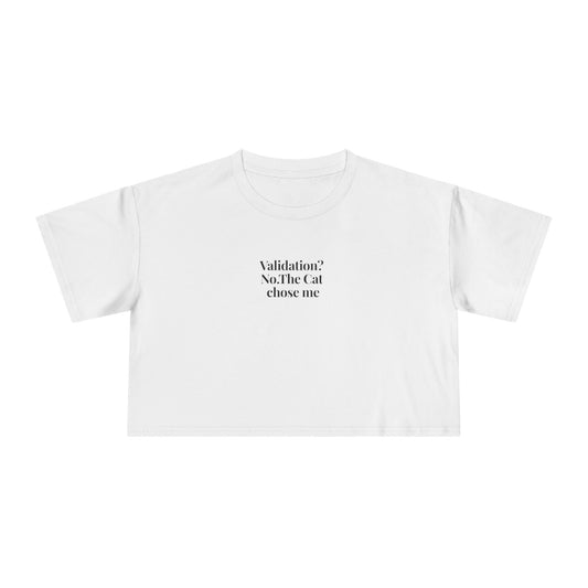 Validation Cropped Tee
