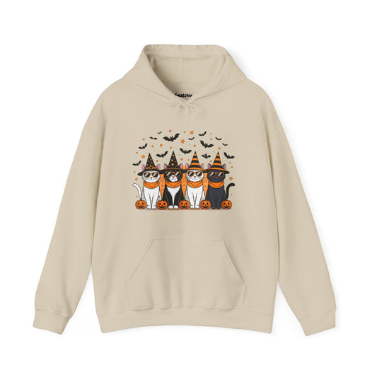 Halloween Cats Unisex Hoodie