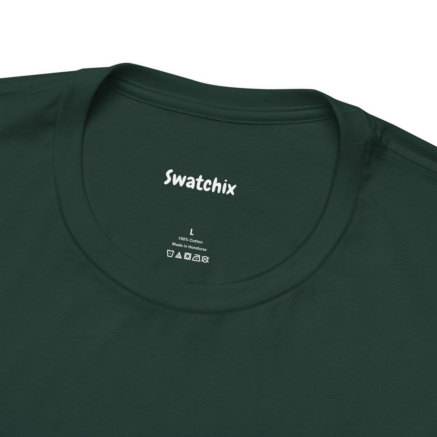 Unisex Crewneck Tee In Forest Green
