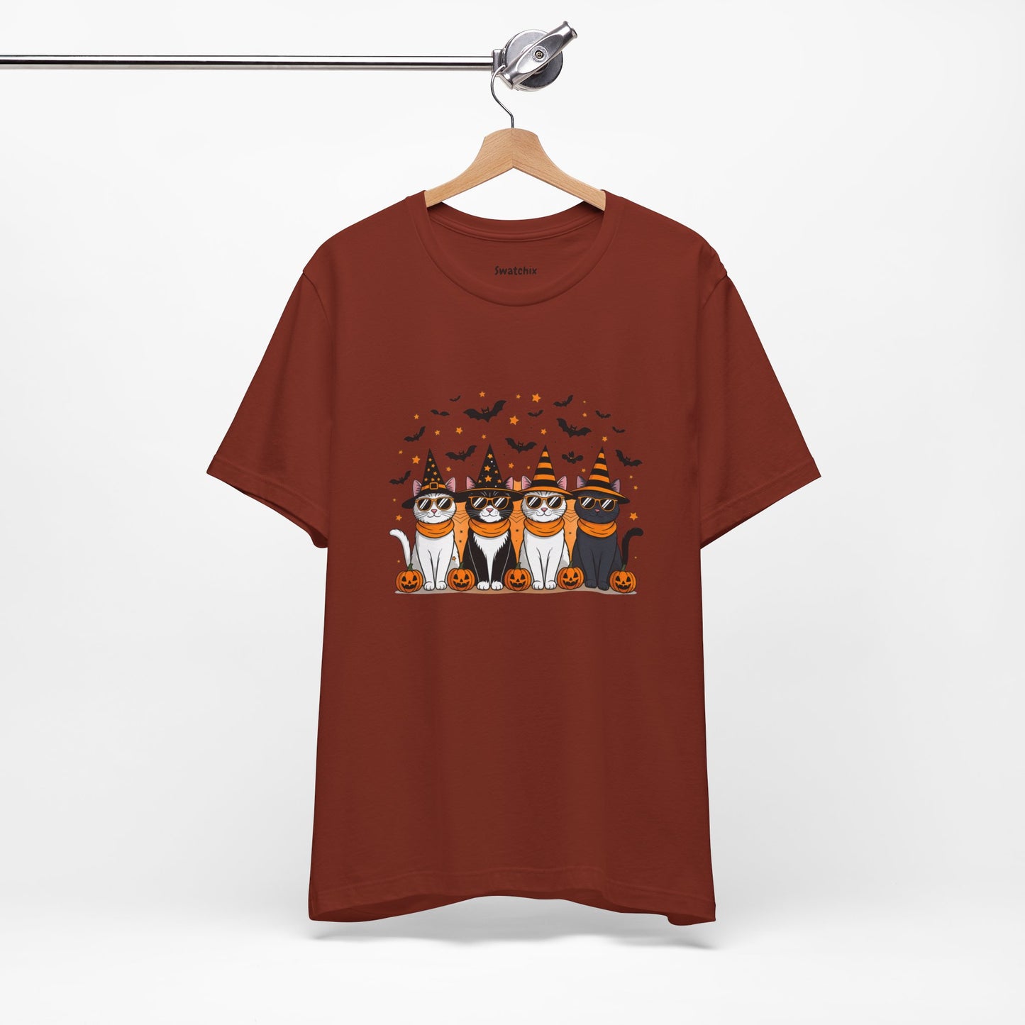 Halloween Cats Unisex Crewneck Tee