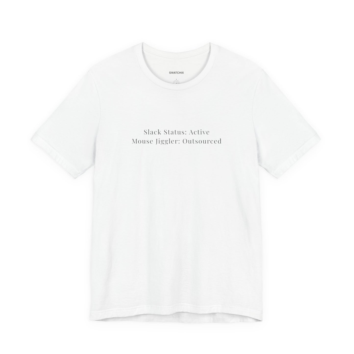 Slack Status Crewneck Tee