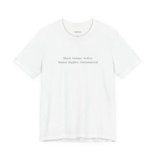 Slack Status Crewneck Tee