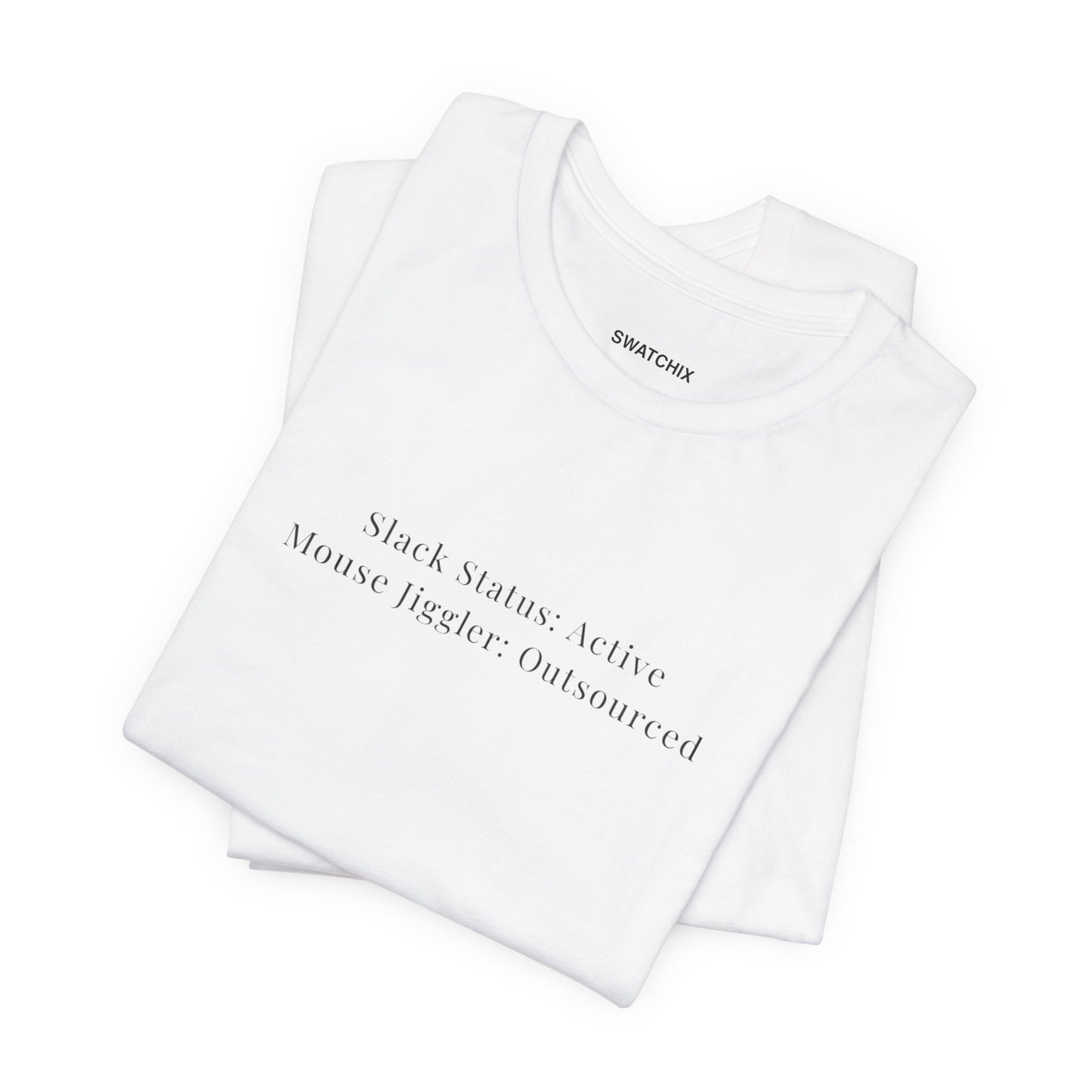Slack Status Crewneck Tee