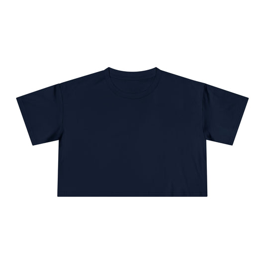 Crop Tee In Navy