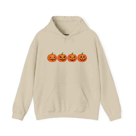 Four Pumpkins Unisex Hoodie
