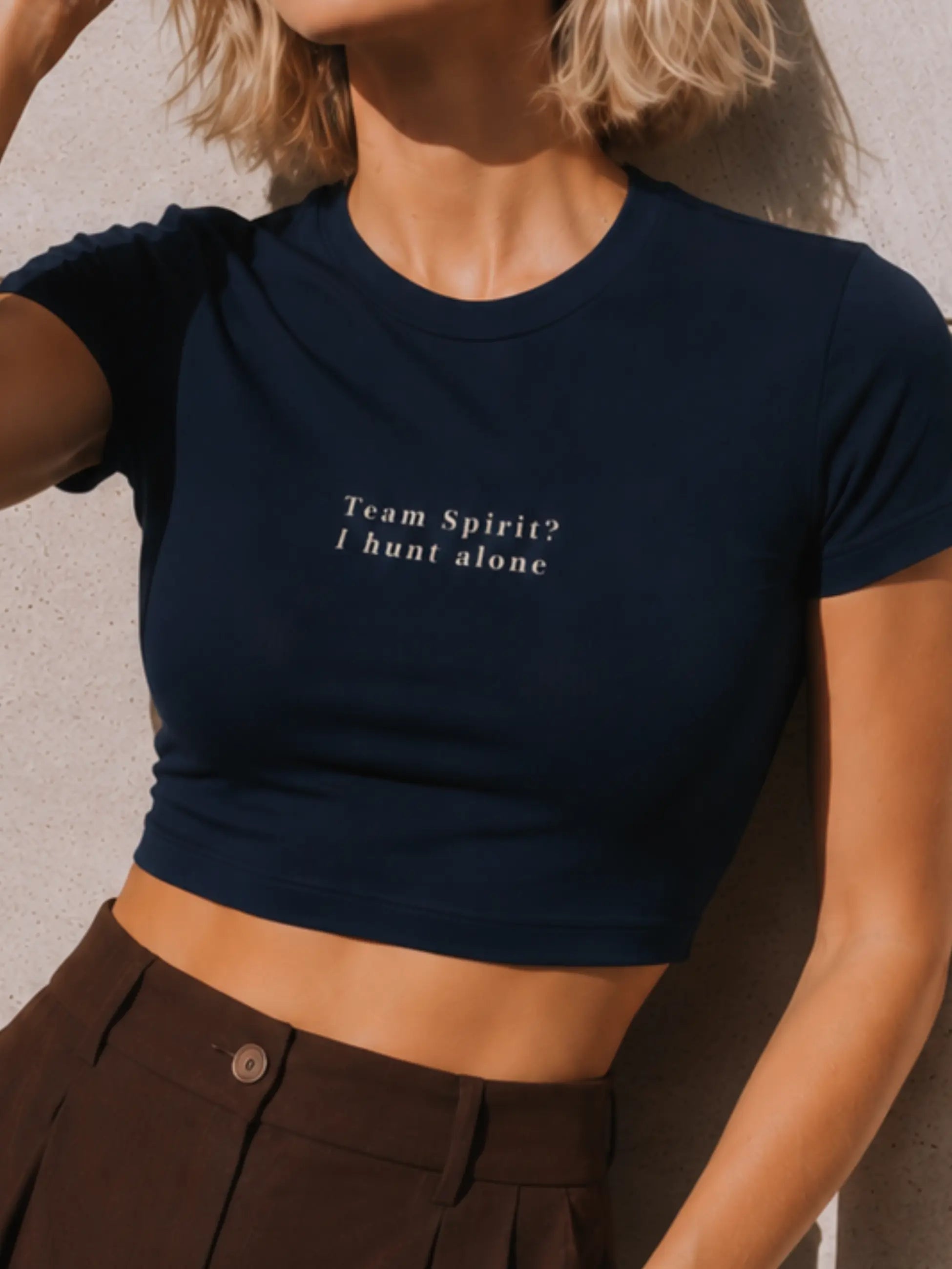 Team Spirit Cropped Tee