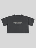 Scheduled Maintenance Cropped Tee