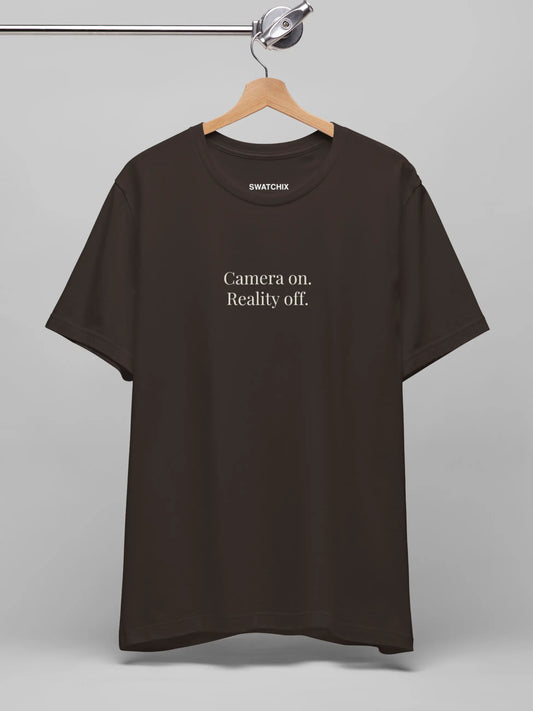 Camera On Crewneck Tee