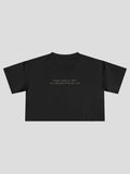 Zoom Camera Cropped Tee
