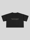 WFH Cropped Tee