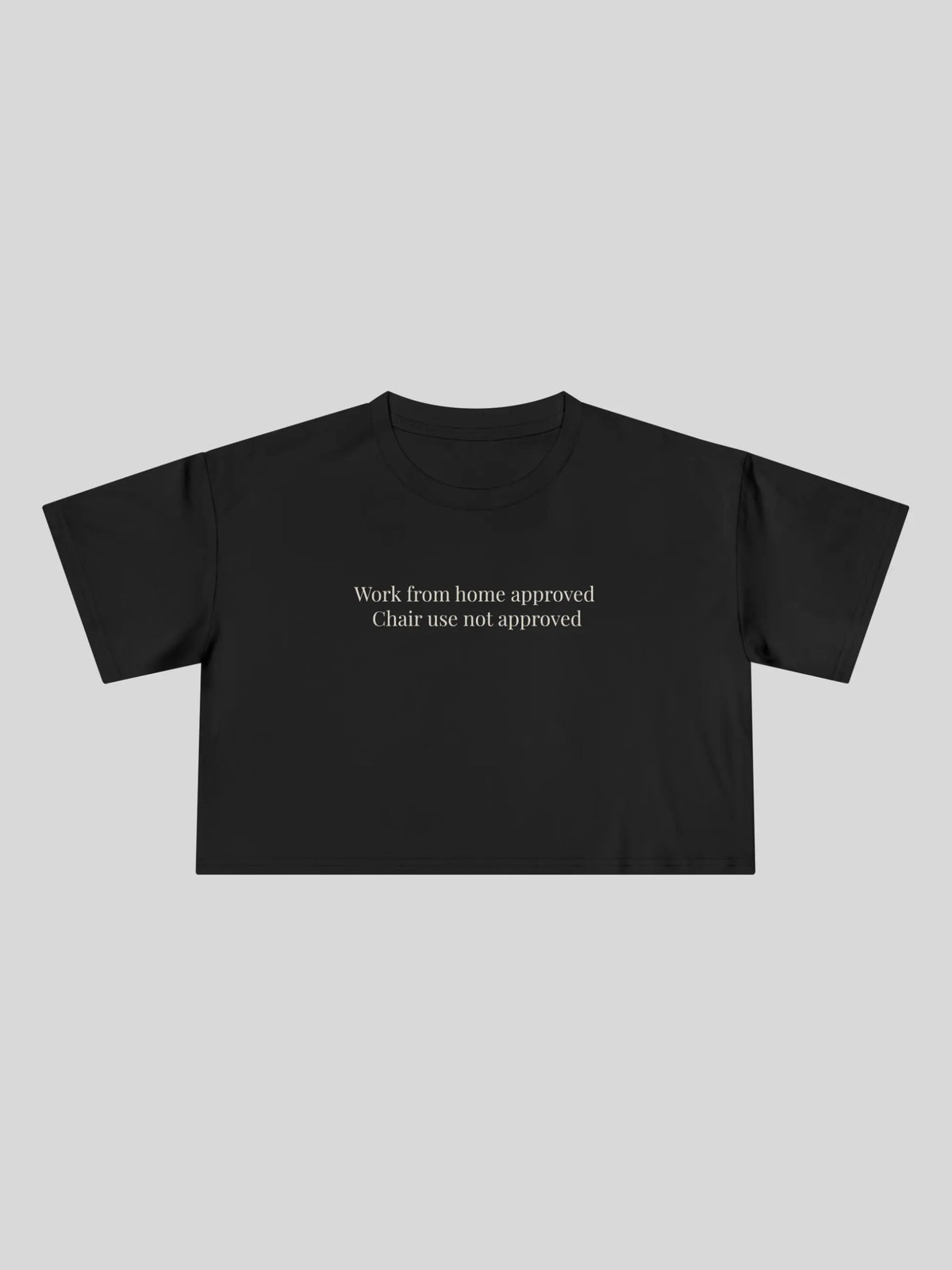 WFH Cropped Tee