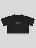Pinged Often Cropped Tee