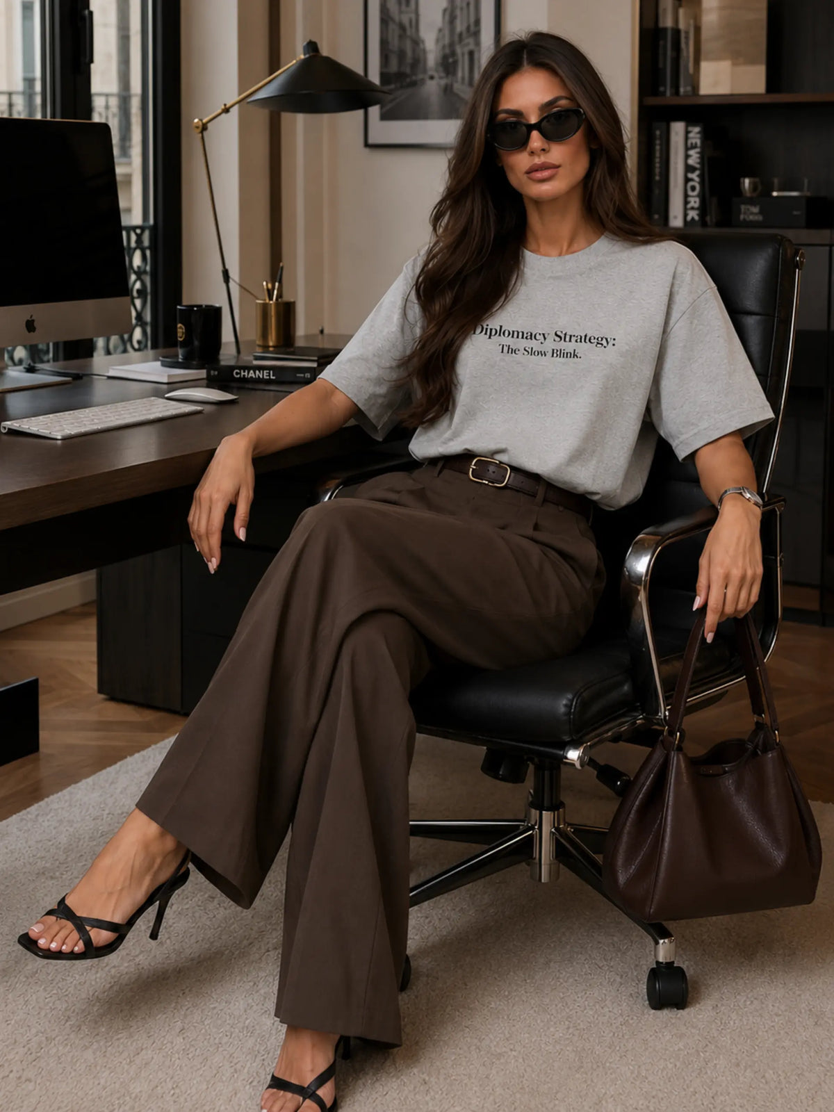 Diplomacy Strategy Oversized Tee