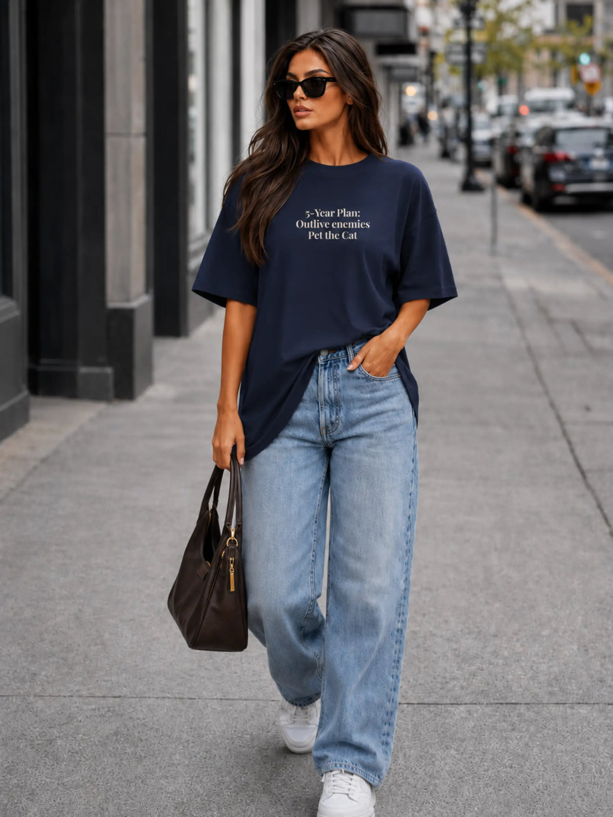 5 Year Plan Oversized Tee