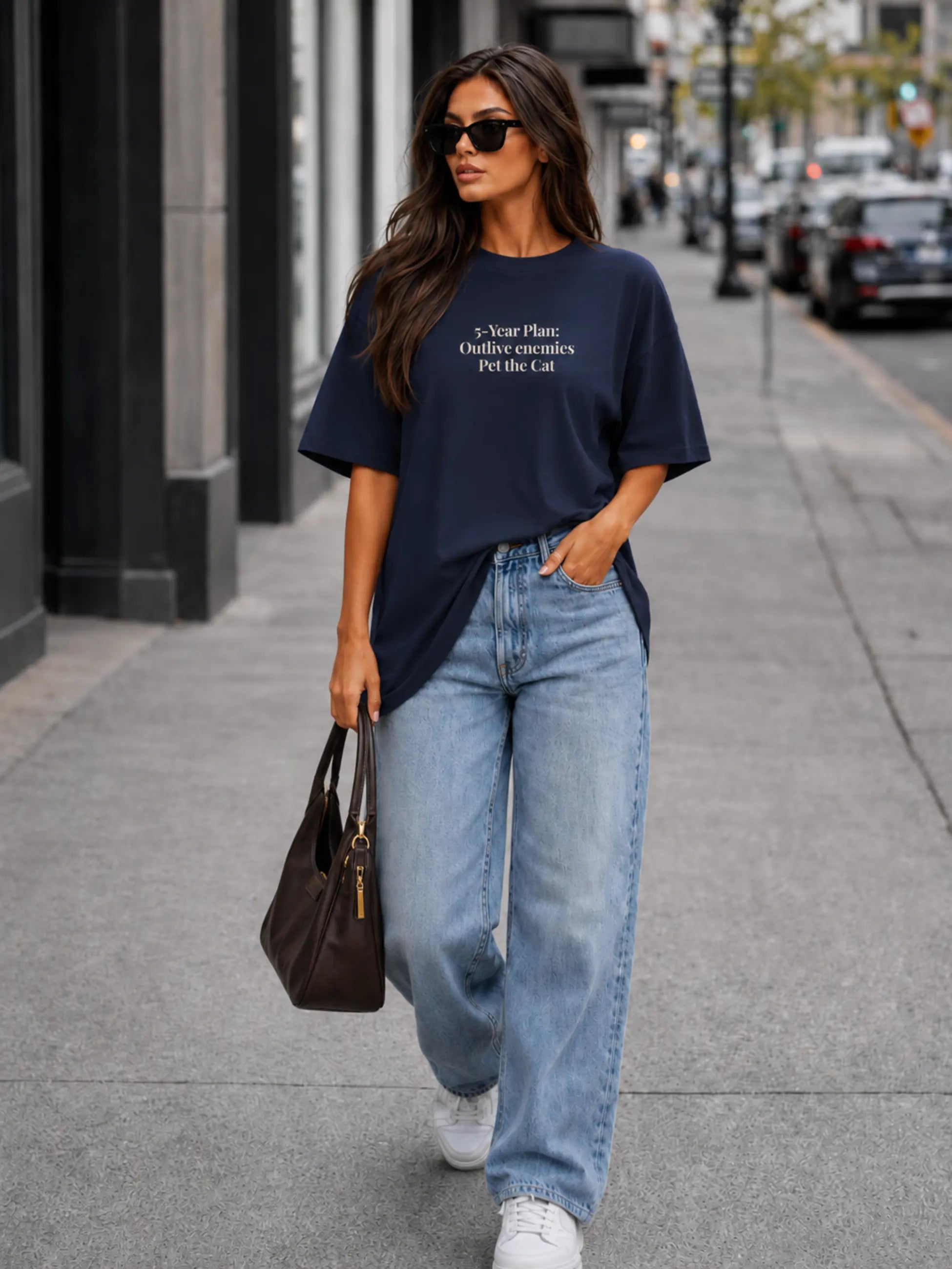 5 Year Plan Oversized Tee