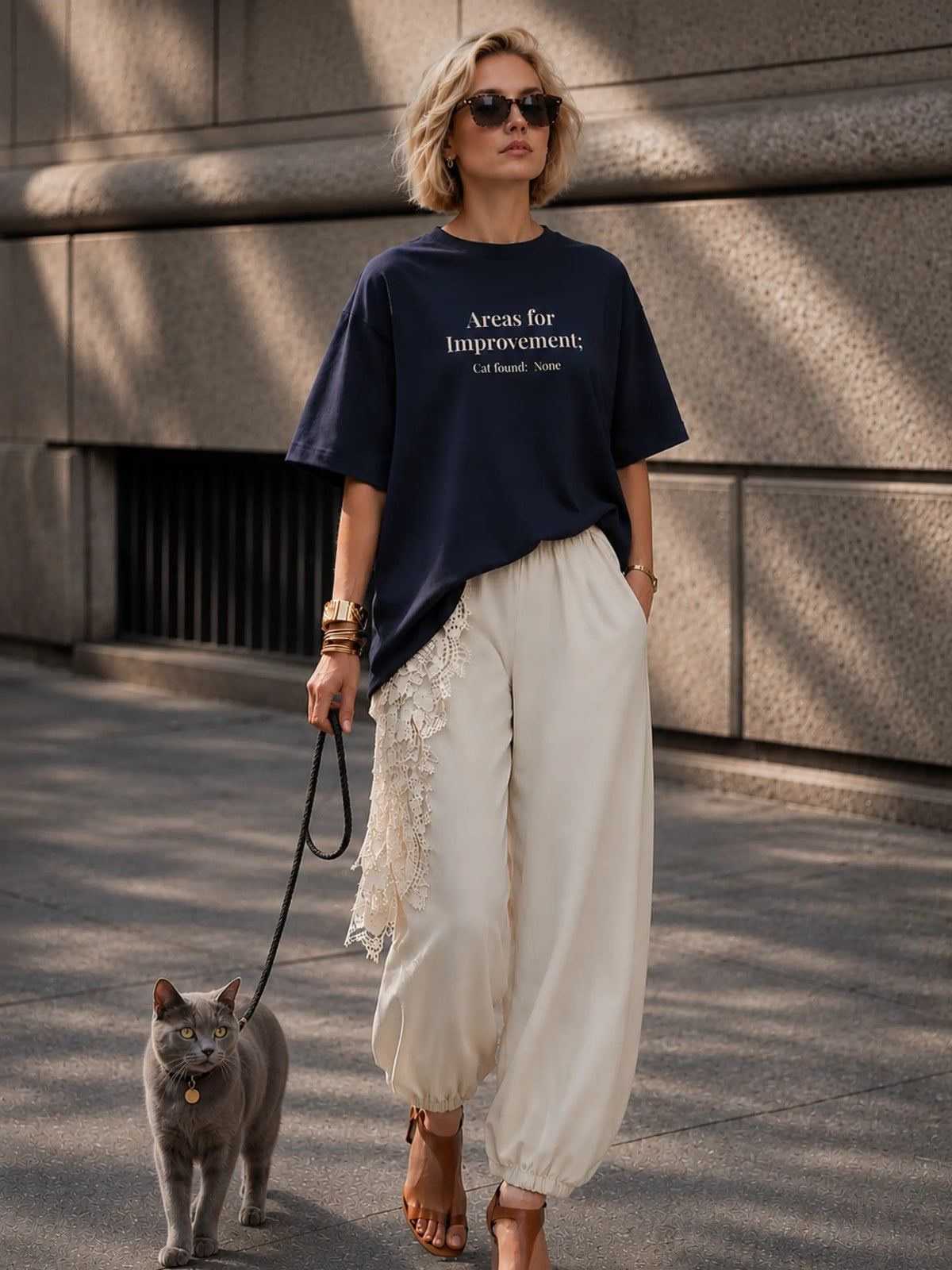 Areas for Improvement Oversized Tee