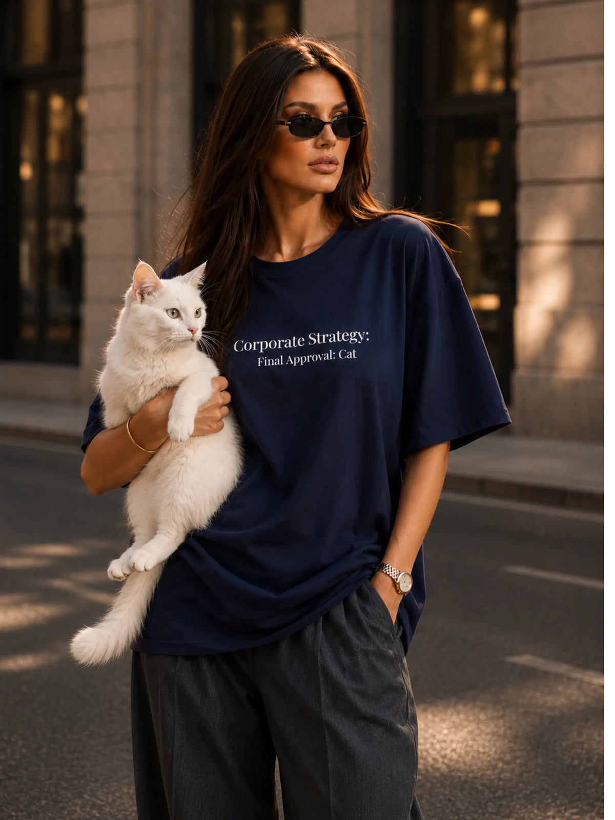 Corporate Strategy Oversized Tee