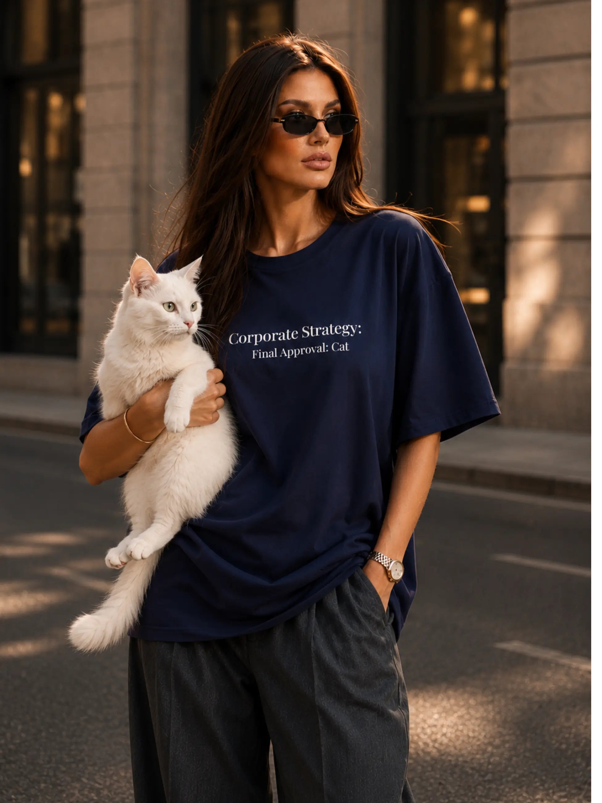 Corporate Strategy Oversized Tee