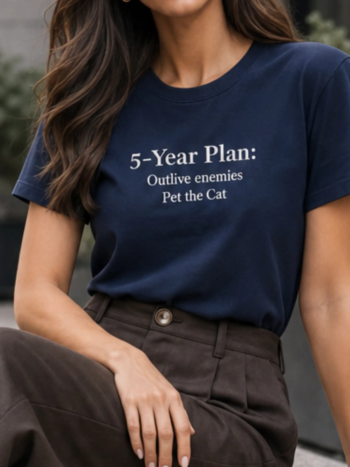 5 Year Plan Crewneck Tee