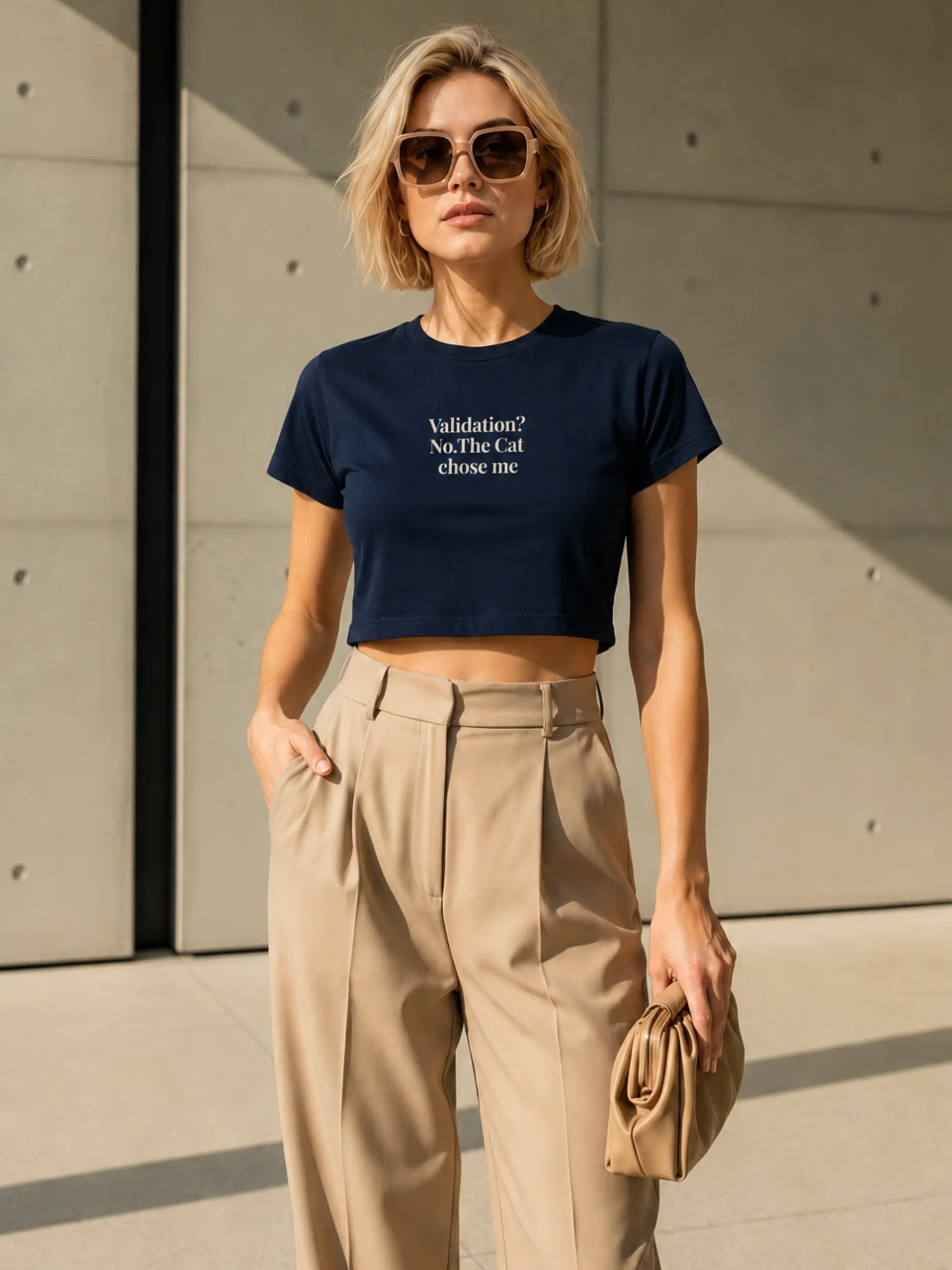 Validation Cropped Tee