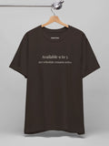 Available 9 to 5 Crewneck Tee