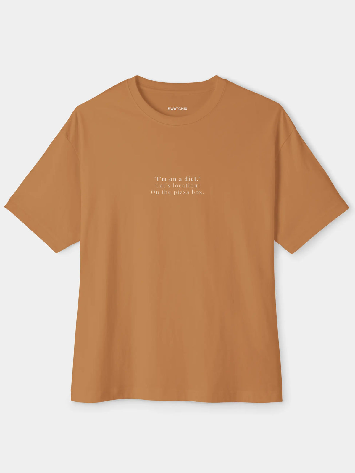 On Diet Oversized Tee