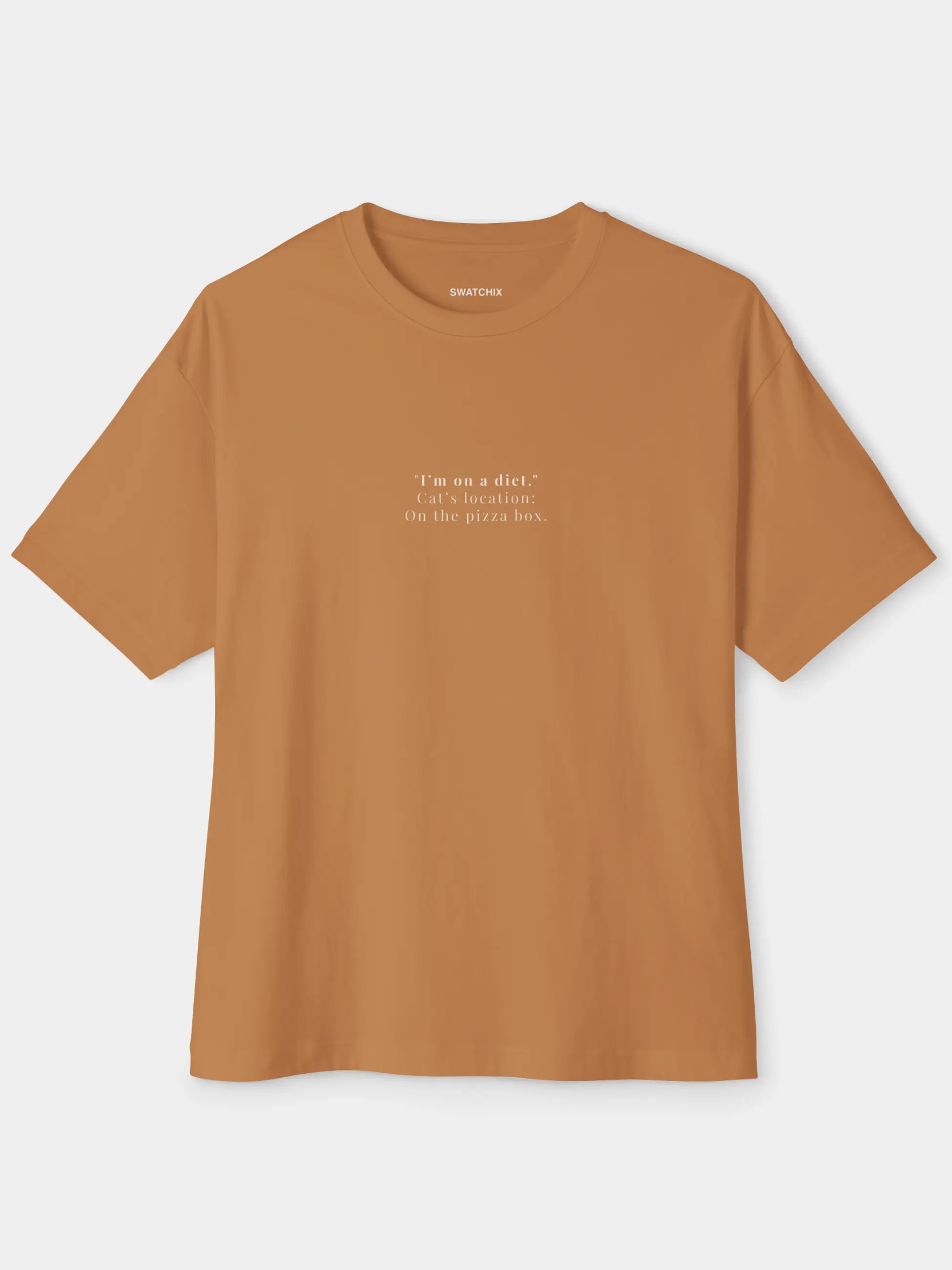 On Diet Oversized Tee