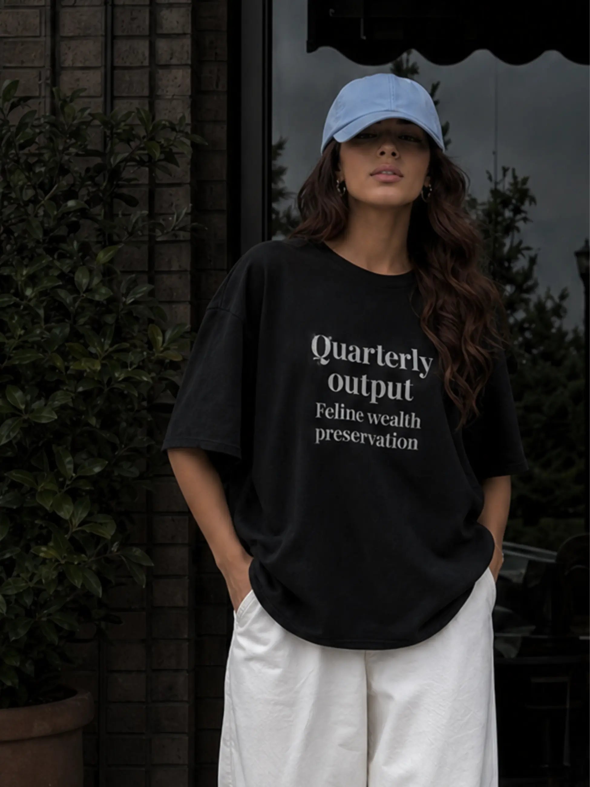 Quarterly Output Oversized Tee