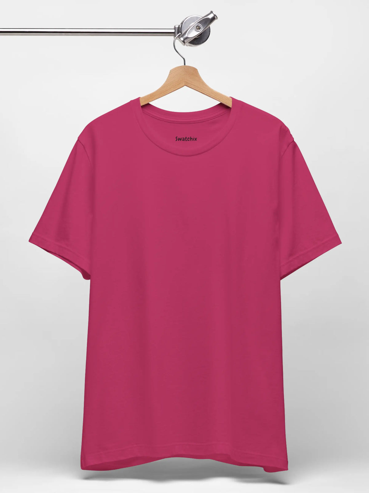 Crewneck Tee In Berry