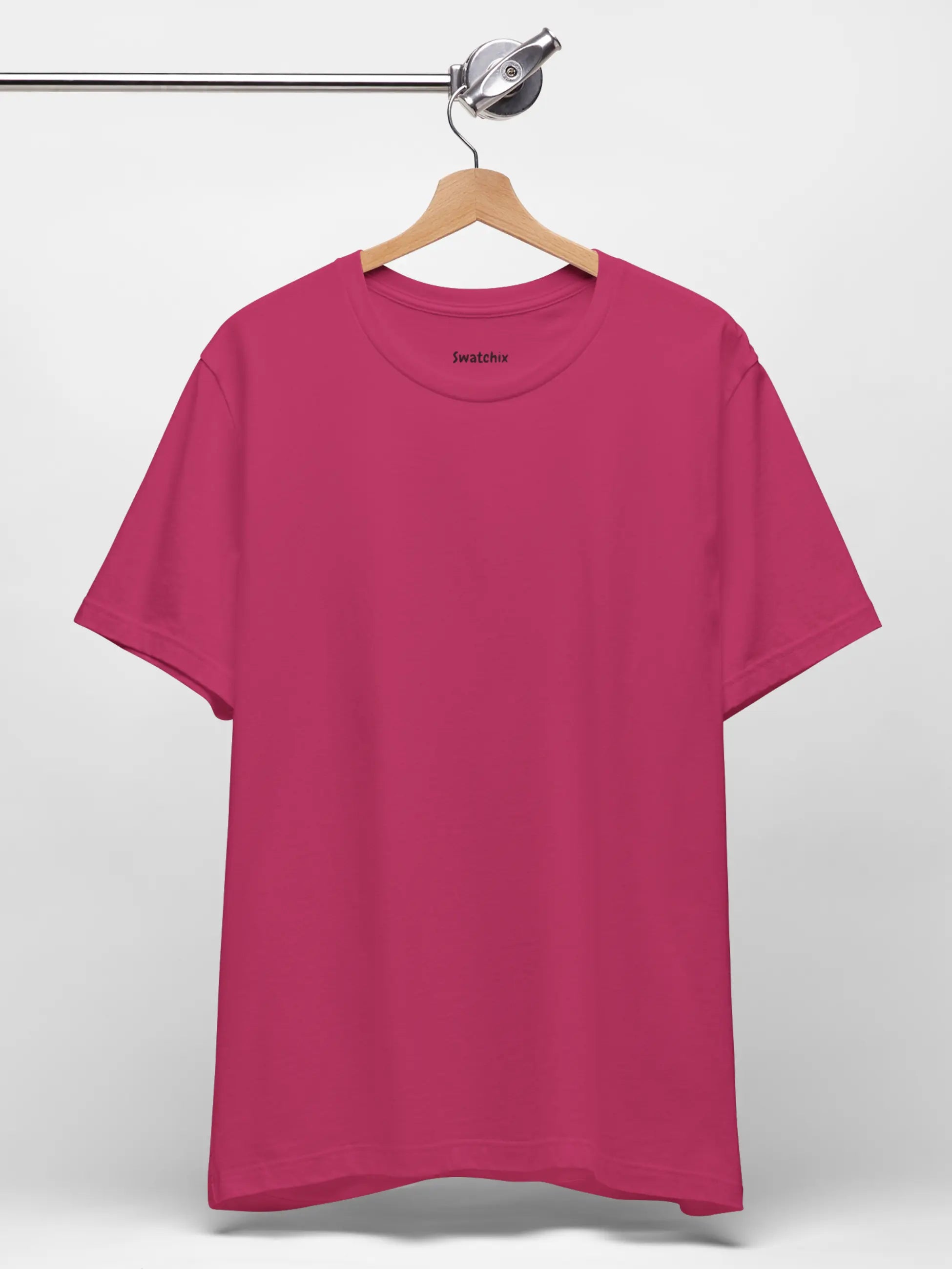 Crewneck Tee In Berry