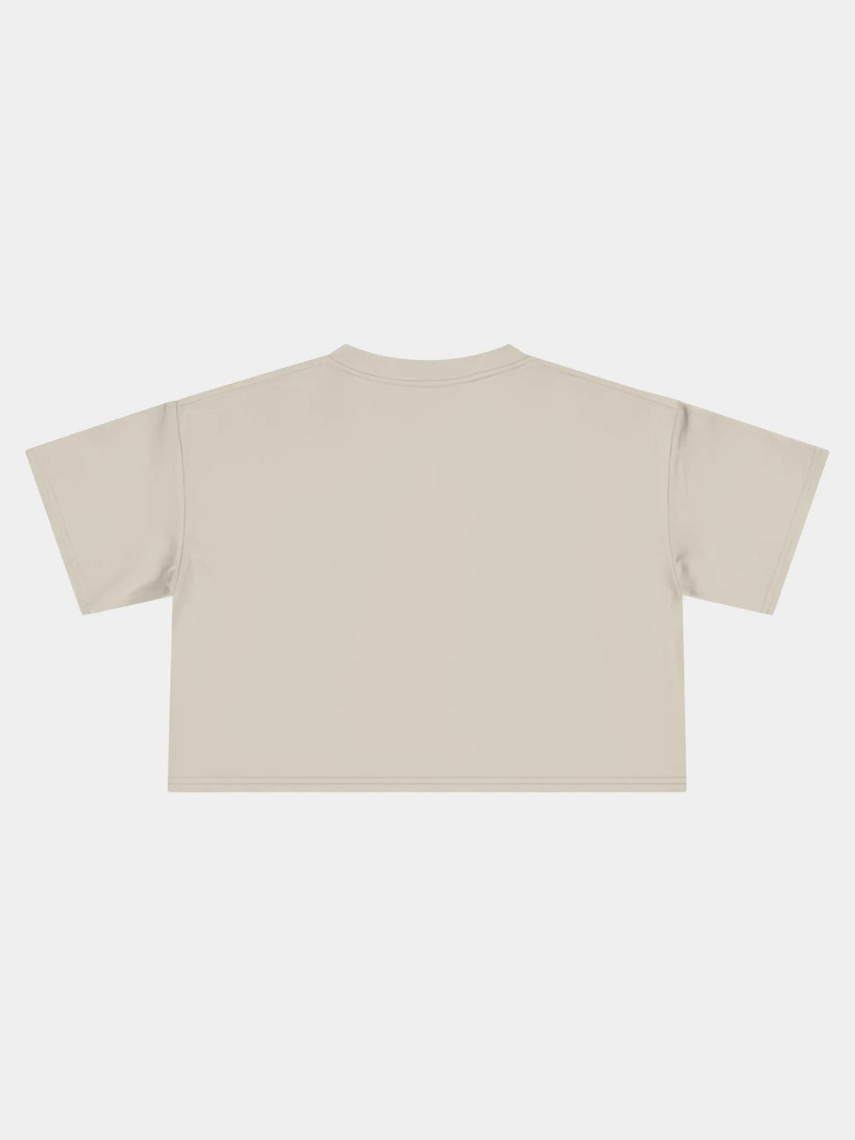 Crop Tee In Bone