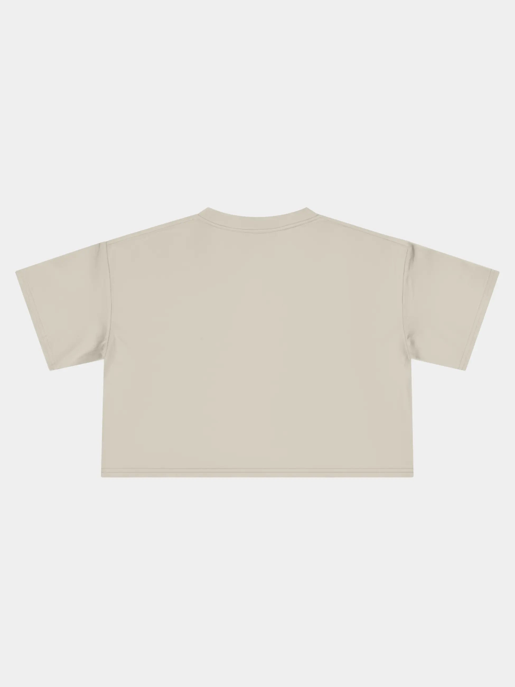 Crop Tee In Bone