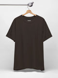 Crewneck Tee In Brown