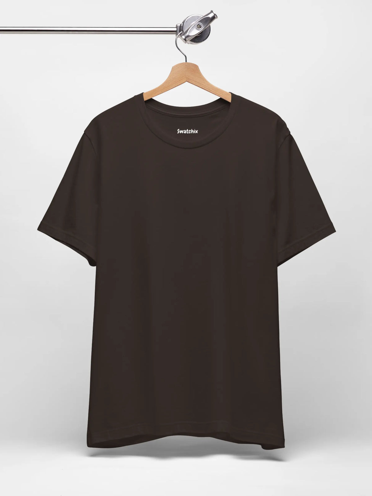Crewneck Tee In Brown